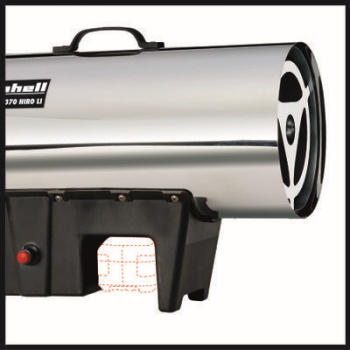 Einhell akumulatorski generator vrućeg vazduha GE-HG 18/370 Niro Li-Solo D/AT Einhell akumulatorski generator vrućeg vazduha GE-HG 18/370 Niro Li-Solo D/AT